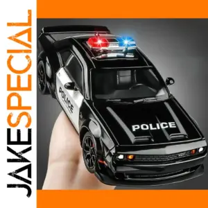 1:24 Scale Diecast Police Car Model