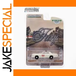 1975 Plymouth Fury Police Car Model 1/64 Scale