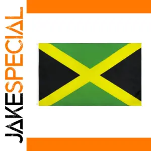 Vivid Jamaican Flag Banner 3x5ft or 2x3ft