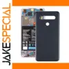LG Q51 Back Cover Replacement in Black, White, Gray