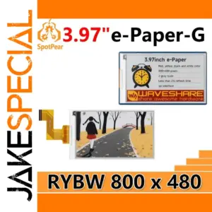 3.97-Inch E-Paper Display Module 800x480