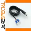 Versatile 18 AWG DC Power Cable 0.3m-2m