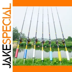 Vibrant 31cm Aluminum Fishing Rod Holder