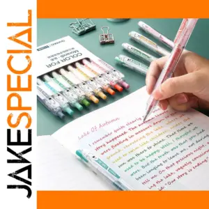 Morandi 9-Piece Gel Pen Set with 0.5mm Tips