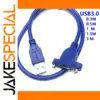 Vibrant Blue USB 3.0 Extension Cable 0.3-3m