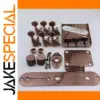 Vintage Bronze Copper Electric Guitar Accessories Set