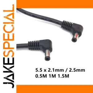 90-Degree Double Elbow DC Power Cable