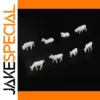 Miniature Farm Cows Set for Model Layouts
