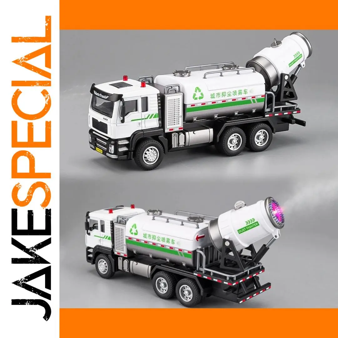 Detailed 1:50 Scale Dust Suppression Spray Truck Model 1 Detailed 1:50 Scale Dust Suppression Spray Truck Model