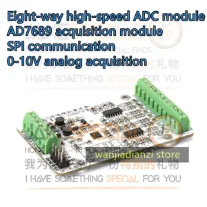8-Channel 12-bit ADC Module with SPI Interface
