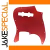 Aluminum Jazz Bass Guard Plate in Multiple Colors