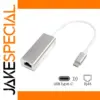 USB Type-C Ethernet Adapter for MacBook & Windows