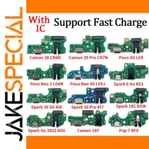 PCB Flex Charger Boards Set for Infinix and Tecno Smartphones