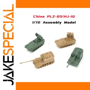 1:72 Military Model Set with Artillery & Missile System