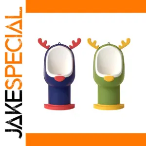 Reindeer-themed Kids Urinal Trainer for Boys
