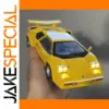 Vibrant Yellow 1:24 Lamborghini Countach Model