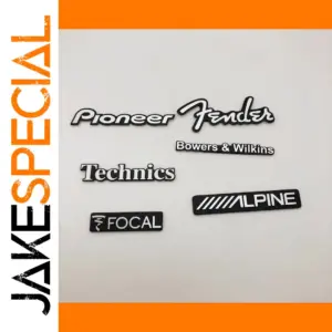 Aluminum Vehicle Speaker Emblems Set of 20