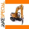 Yellow 1:40 Alloy Excavator Model