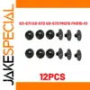 Set of 12 M2.5 Hinge Screws for Acer Predator Helios