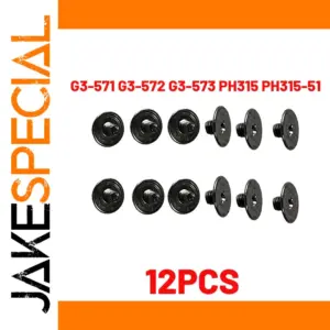 Set of 12 M2.5 Hinge Screws for Acer Predator Helios