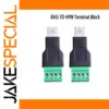 RJ11 to 4-Pin Terminal Adapter for Network