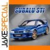 Blue 1:32 Scale Subaru Impreza Model