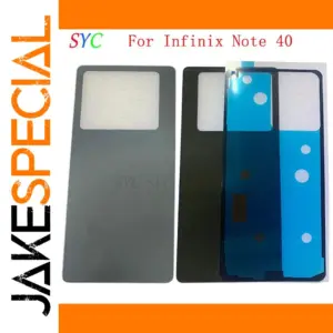 Black Replacement Back Cover for Infinix Note 40