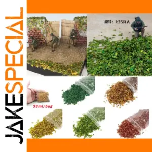 Miniature Resin Leaves for Dioramas 33ml Set