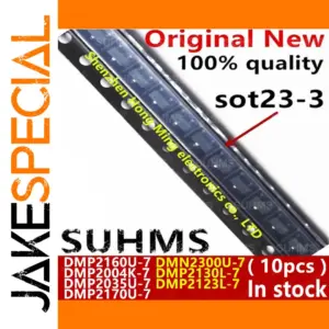 Set of 10 SOT23-3 Drive ICs for Electronics