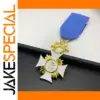 WW1 Commemorative Honor Medal with Blue Ribbon