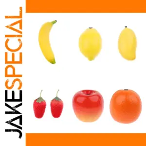 Colorful Children's Plastic Fruit Shakers Set