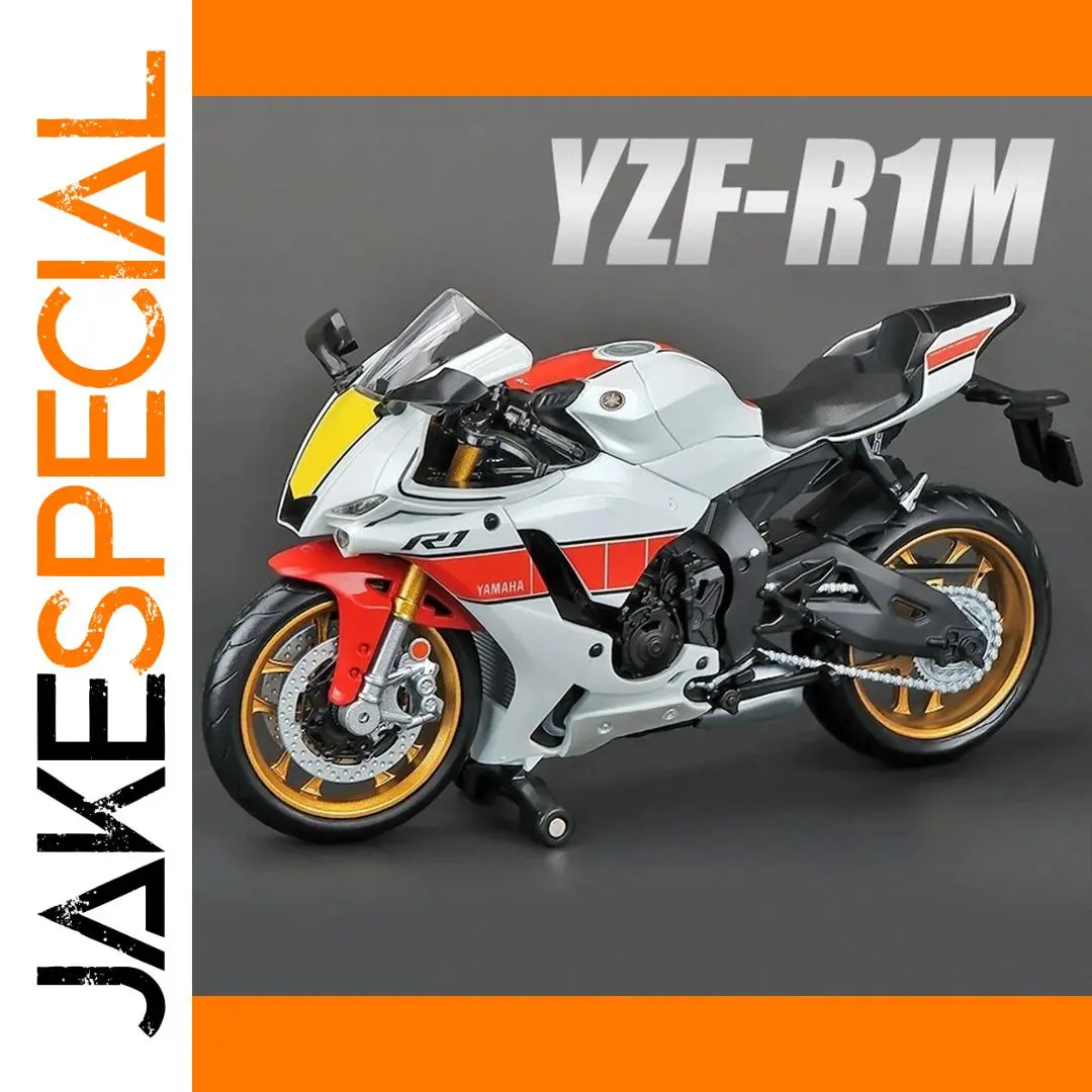 1:12 Yamaha YZF-R1M Diecast Motorcycle Model 1 1:12 Yamaha YZF-R1M Diecast Motorcycle Model