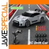 Silver 1:24 RC Drift Car with 4WD
