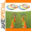 Vibrant Agility Rings Set for Sports Training