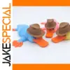 14cm Plush Duck Toy Set with Hats