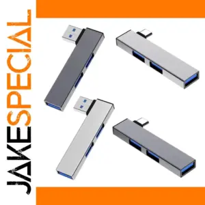 High-Speed USB C Hub with 4 Ports