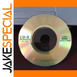 Vibrant Iridescent Mini CD-R Set 8cm 215MB