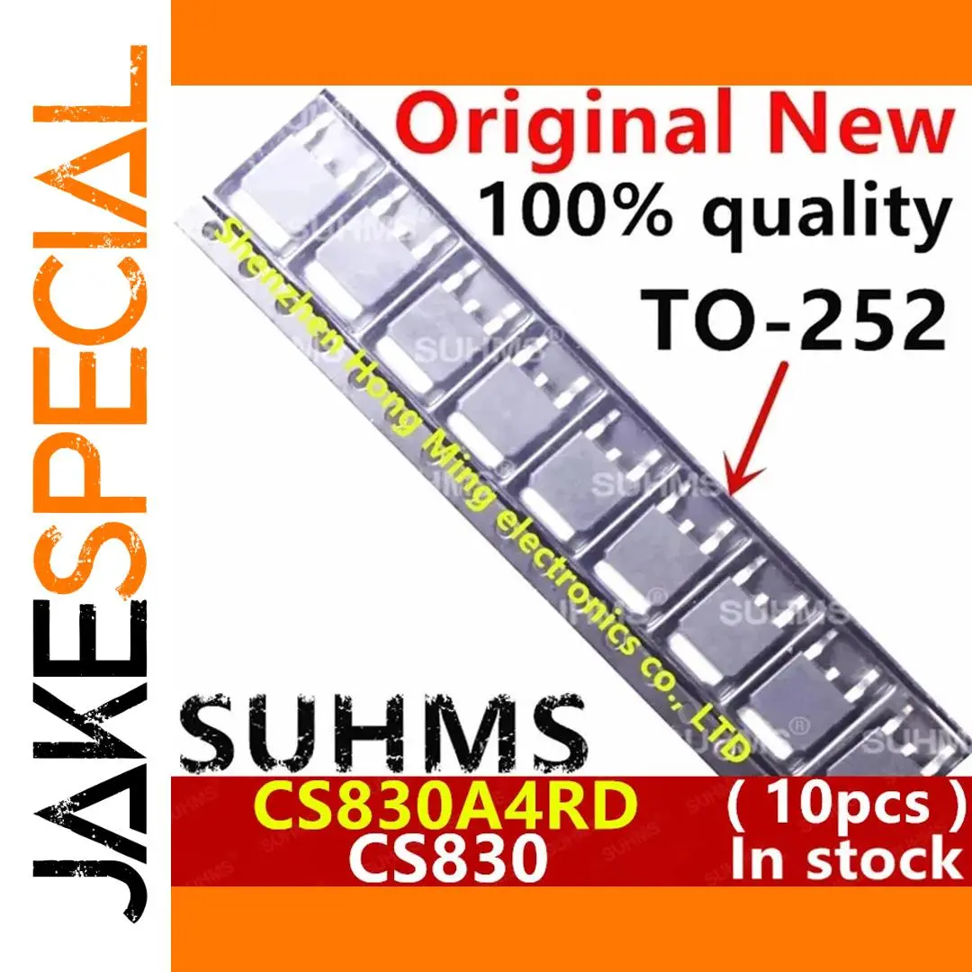 Set of 10 CS830A4RD Drive ICs in TO-252 Packaging 1 Set of 10 CS830A4RD Drive ICs in TO-252 Packaging