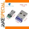 Double-Sided Micro USB Solder Plate for DIY Electronics
