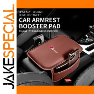 Luxury Microfiber Car Armrest Cushion for SUVs