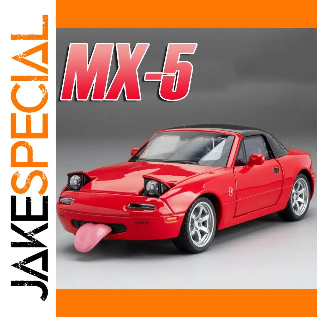 1:32 Mazda MX-5 Model Car with Lights 1 1:32 Mazda MX-5 Model Car with Lights