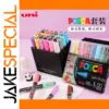 Vibrant Uni Posca Paint Marker Set with 16 Colors