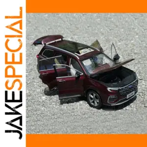 Red 1:18 Ford Equator SUV Diecast Model