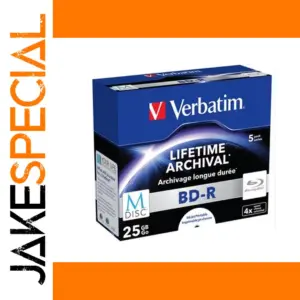 Verbatim MDisc Blu-ray Pack 25GB Each