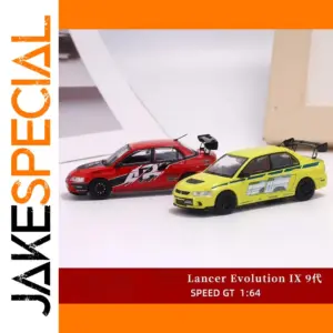 Die-Cast Mitsubishi Lancer EVO IX Model 1:64 Scale