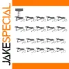 10-Pack Microphone Clips for Lavalier & Ties