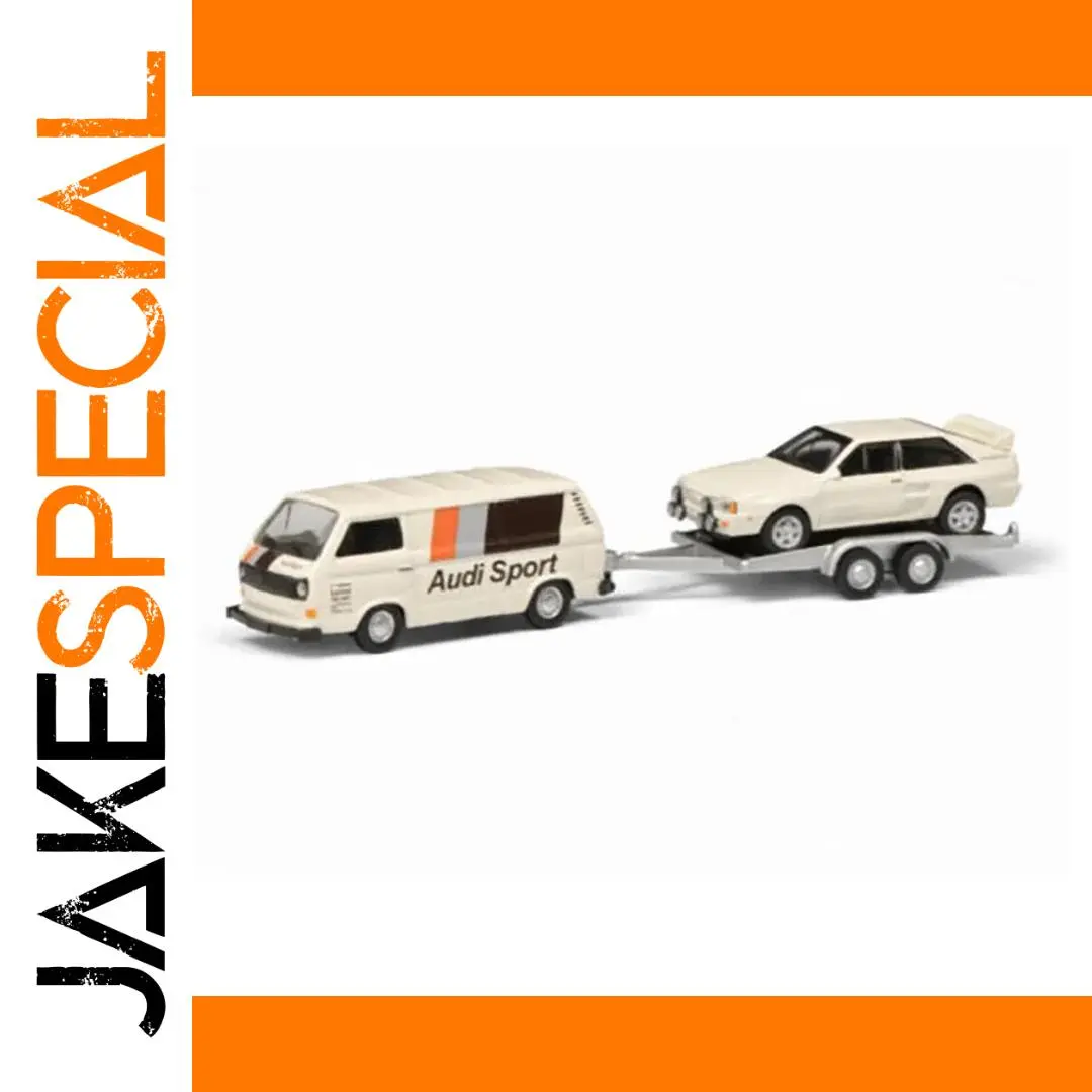 Schuco 1:87 T3b Sport with Trailer Model 1 Schuco 1:87 T3b Sport with Trailer Model