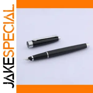 Hero 606A Black Retro Fountain Pen with 0.7mm Nib