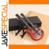 Miniature Electric Guitar Collectible in Red