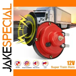 12V Waterproof Deep-Sound Car Horn